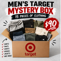 Men’s Target Clothing Mystery Box – 15 Pieces